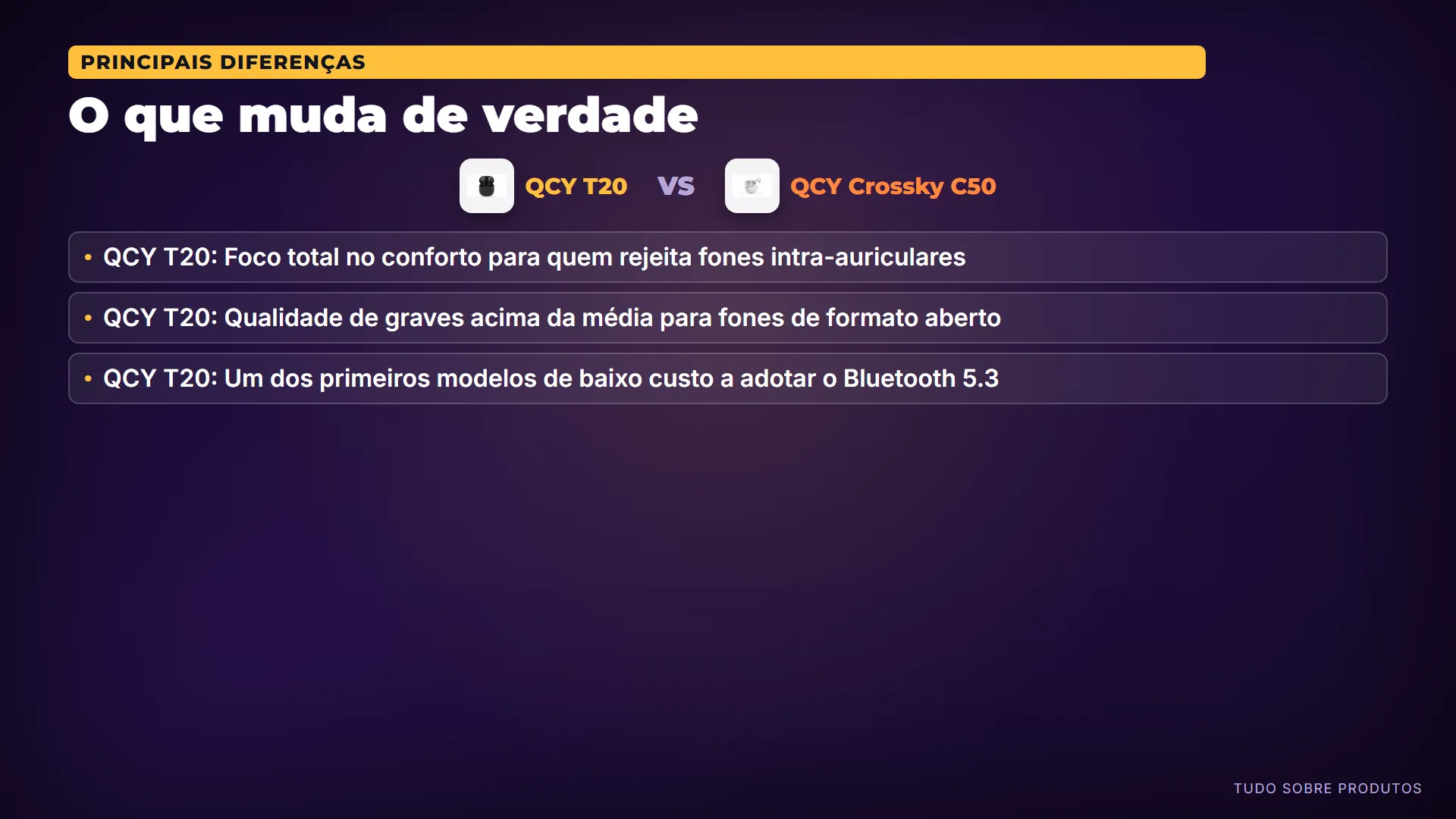 O que muda de verdade: As diferenças que realmente importam.