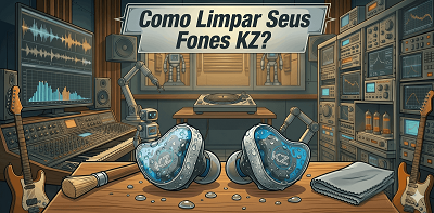 Como Limpar Seus Fones KZ em 2026?