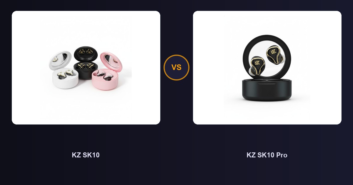 KZ SK10 x KZ SK10 Pro