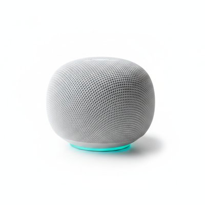 Caixa de som Google Home Speaker vista de frente