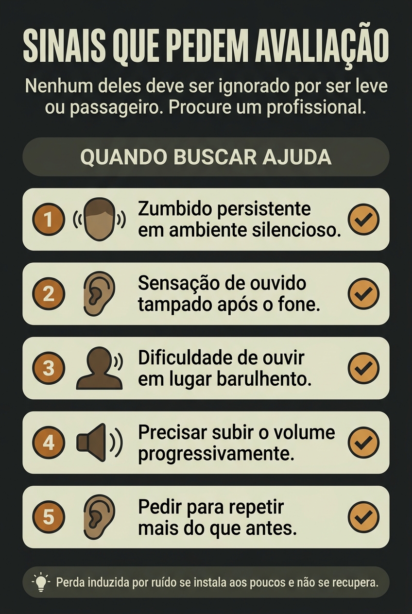 Sinais de alerta que pedem avaliação de um profissional