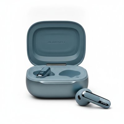 Fone de ouvido JBL Live Flex 3 visto de frente