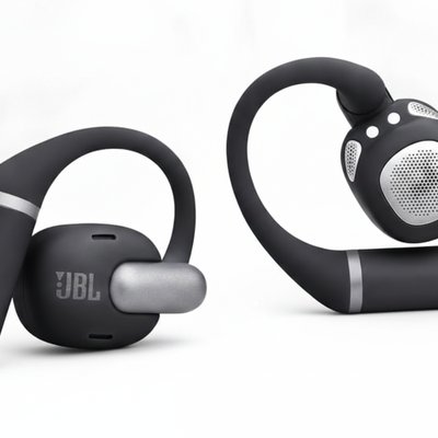 Fone de ouvido JBL Sense Pro visto de frente