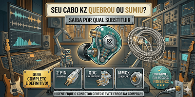 Seu cabo KZ quebrou ou sumiu? Saiba por qual substituir